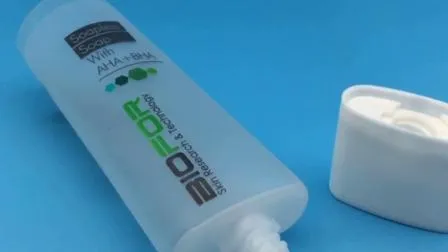 Nouveau style de tube extrudé ovale en PE avec couvercle plat en grille acrylique